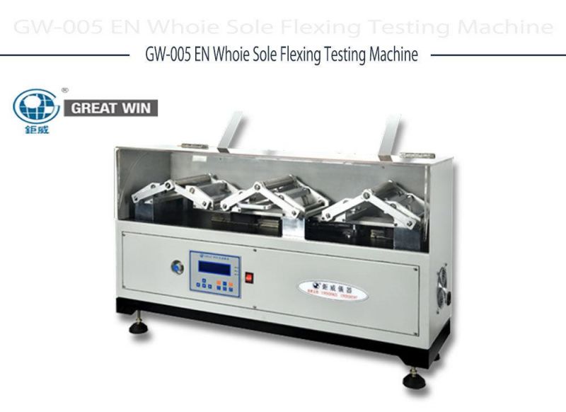 GB/T2099-2007 En Whole Sole Flexing Testing Machine /Equipment (GW-005)