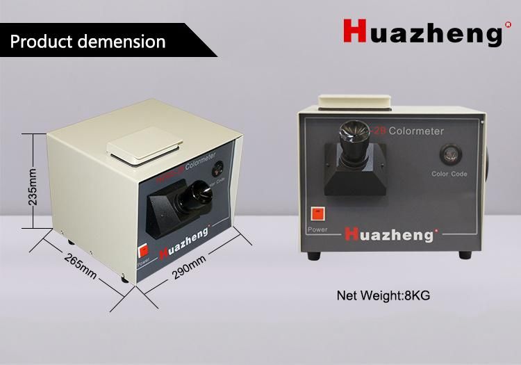 Transformer Oil Color Test Equipment ASTM D1500 Petroleum Products Colorimeter