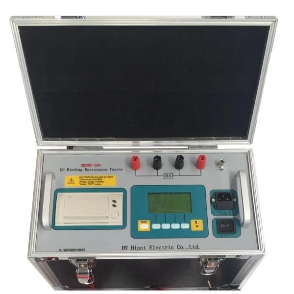 GDZRC-10A DC Winding Resistance Tester for Transformer and Power Inductive