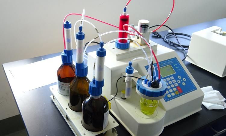 Automatic Volumetric Karl Fischer Water Content Titrator 0.001%-100%