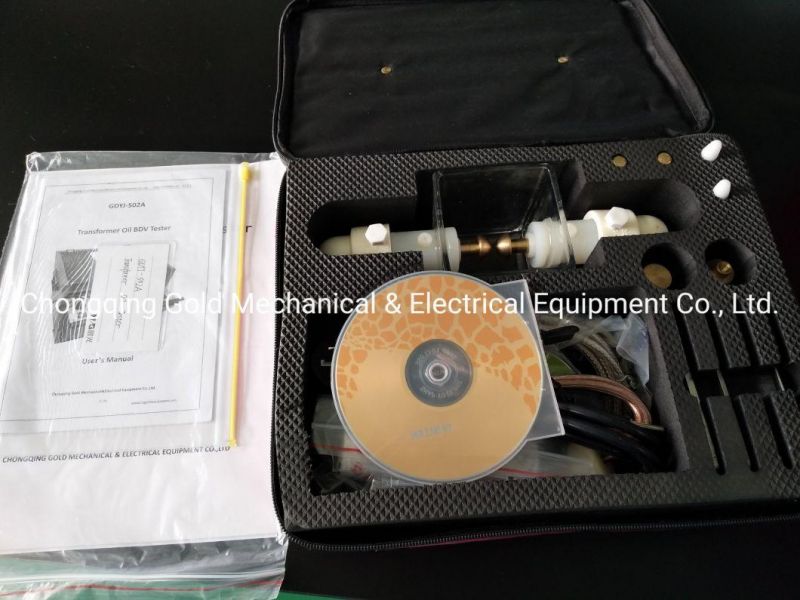 IEC60156 80kv Insulating Oil Dielectric Strength Tester Oil Bdv Tester