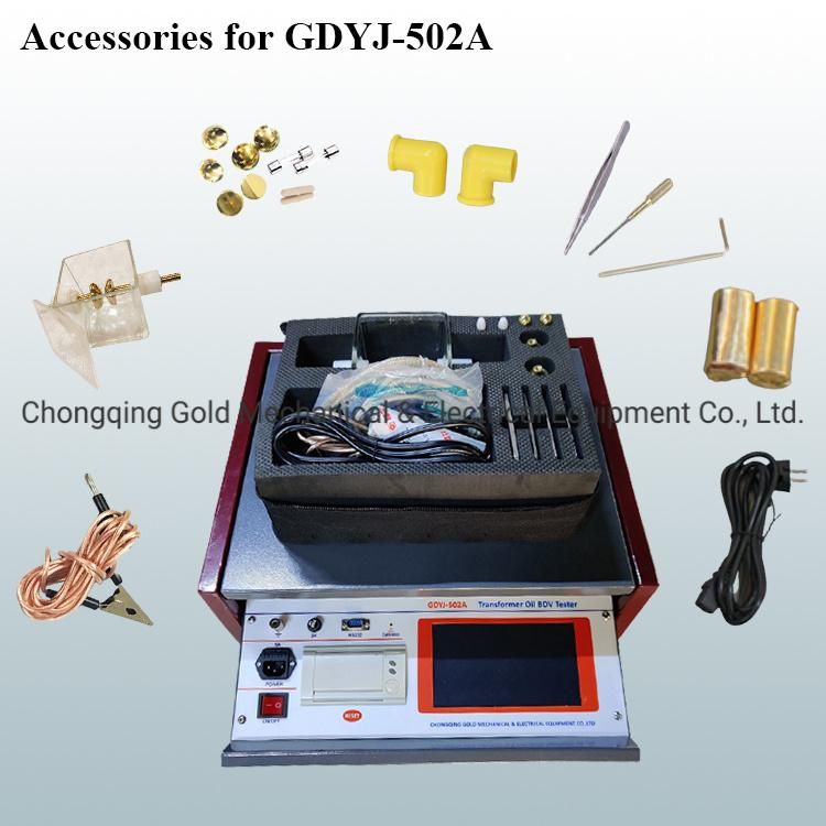 ASTM D877 Automatic Portable Transformer Oil Breakdown Voltage Testing Equipment
