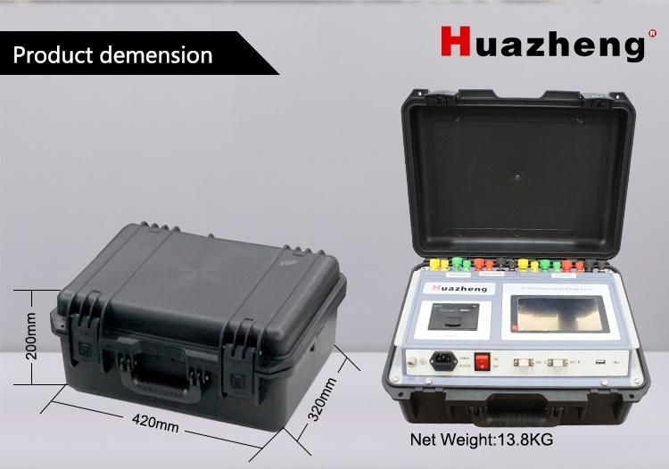 3 Phase Transformer Ohmmeter Three Channel DC Winding Resistance Tester