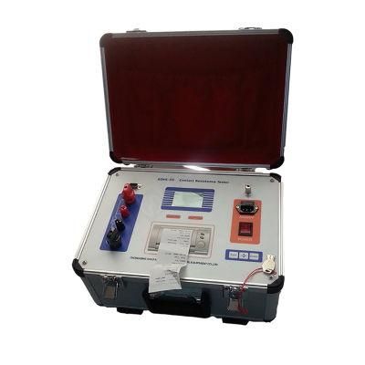 Power System DC 100A Circuit Breaker Contact Resistance Tester IEC Certifications