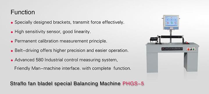 Hanging Air Conditioning Fan Cross Flow Fan Balancing Machine