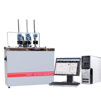 Cxrw-300CT Vicat Softening Temperature Tester with Computer for Plastics Rubber Nylon and Electric Insulator