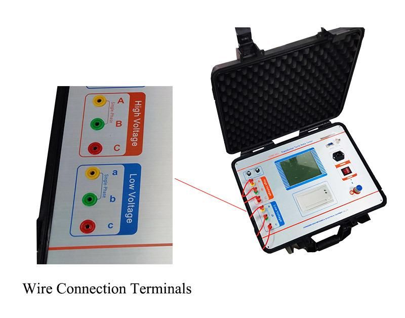 Hot Sale Electrical Testing Equipment Three Phase TTR Turns Ratio Measuring Meter Transformer Turns Ratio Tester