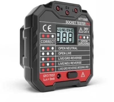Newest Us Type Socket Tester with Voltage Test Gfc&RCD Test