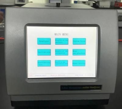 Petrol and Diesel Oil ASTM D4294 High Sulfur Content Analyzer