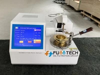 Fuootech Fully Automatic Lube Oil Flash Point Tester Open Cup Method ASTM D92