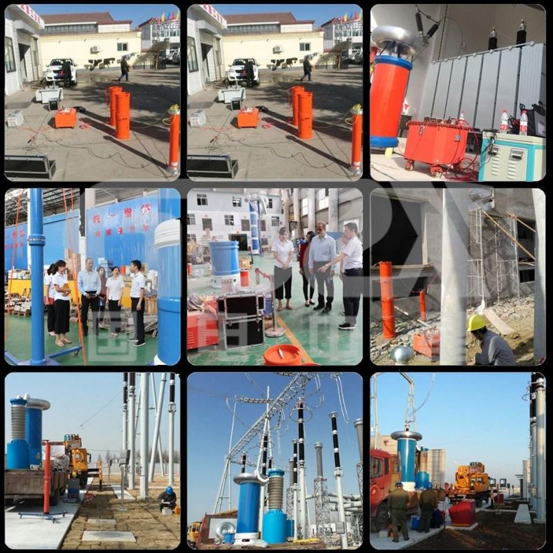 30Hz to 300Hz kV Cable Long KM distance AC Series Resonant Test System Hipot and Partial Discharge High Voltage Test Equipment
