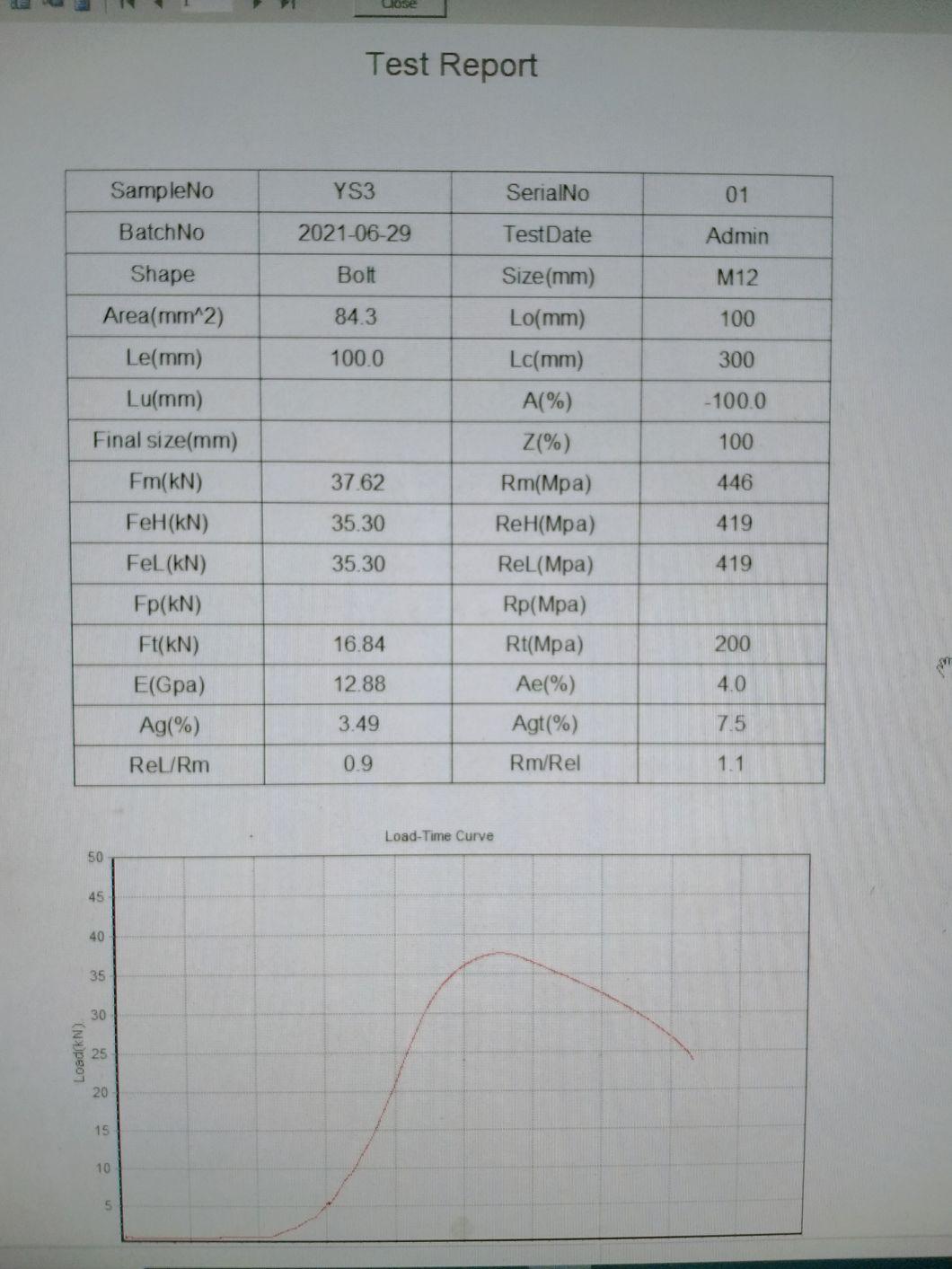 CE Certificate Factory Direct Sale 60ton 600kn Computer Control Electro-Hydraulic Servo Hydraulic Universal Steel Rebar Tensile Strength Tester Testing Machine