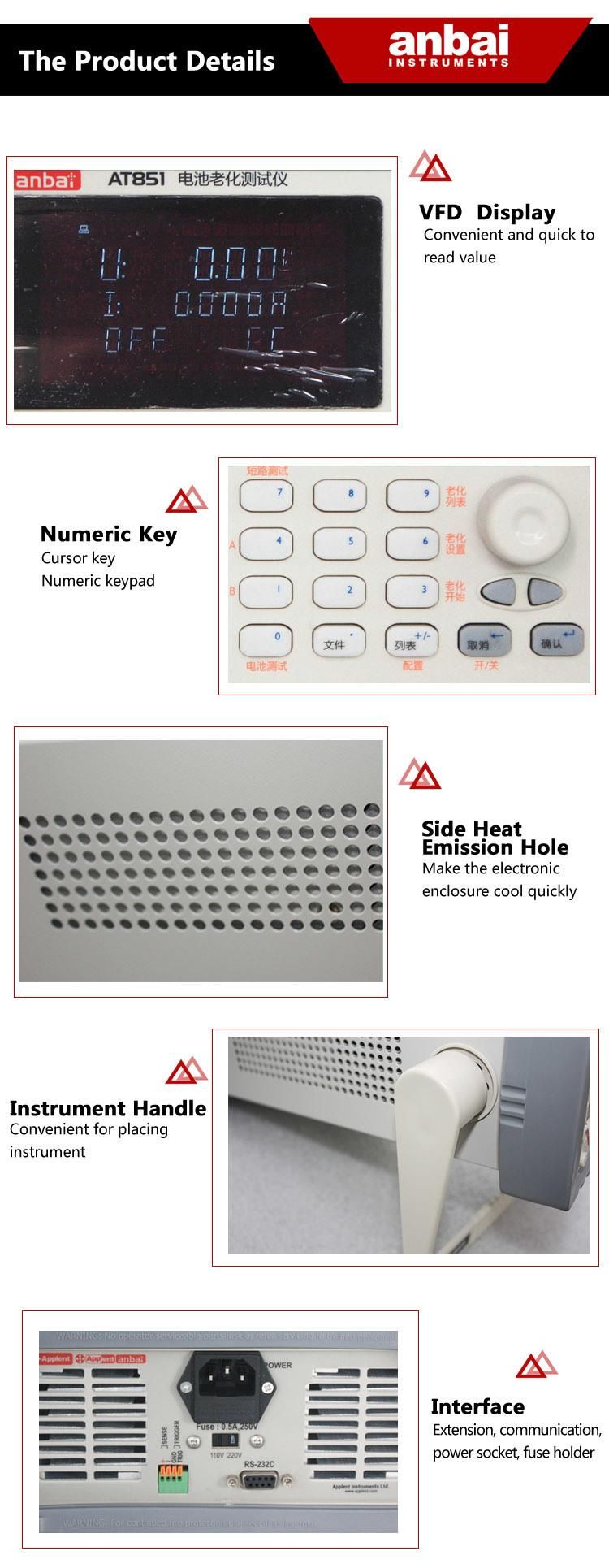 Battery Aging Tester for Various Type Batteries (AT851)