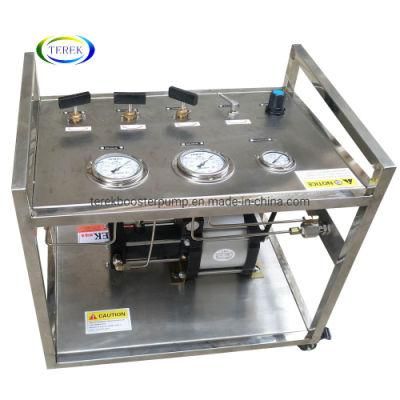 Terek Brand Best Price 300- 480 Bar Output Nitrogen Booster Pump Unit for Acculator Refilling