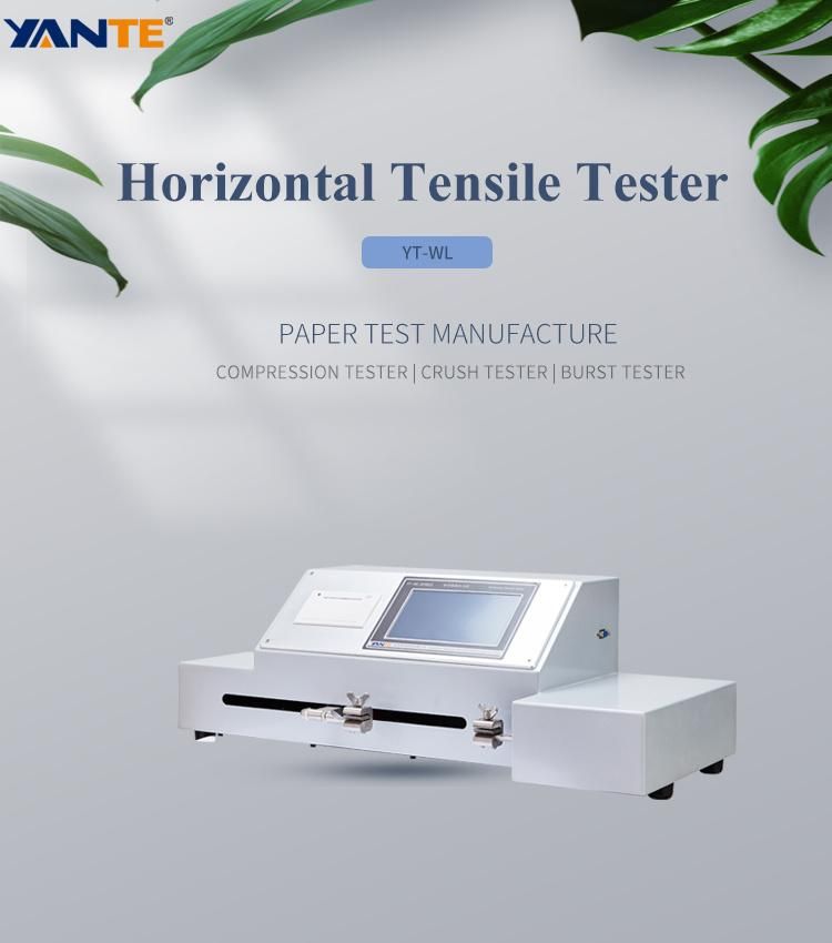 Horizontal Paper Tensile Testing Machine