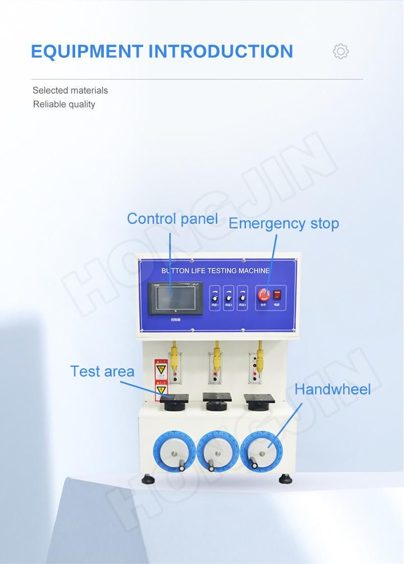 Electronic Keyboard Three Axis Keyboard Life Testing Machine