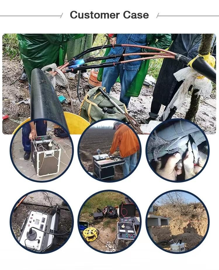 Multi Function Comprehensive Identification Path Depth Underground Cable Fault Locator Tester