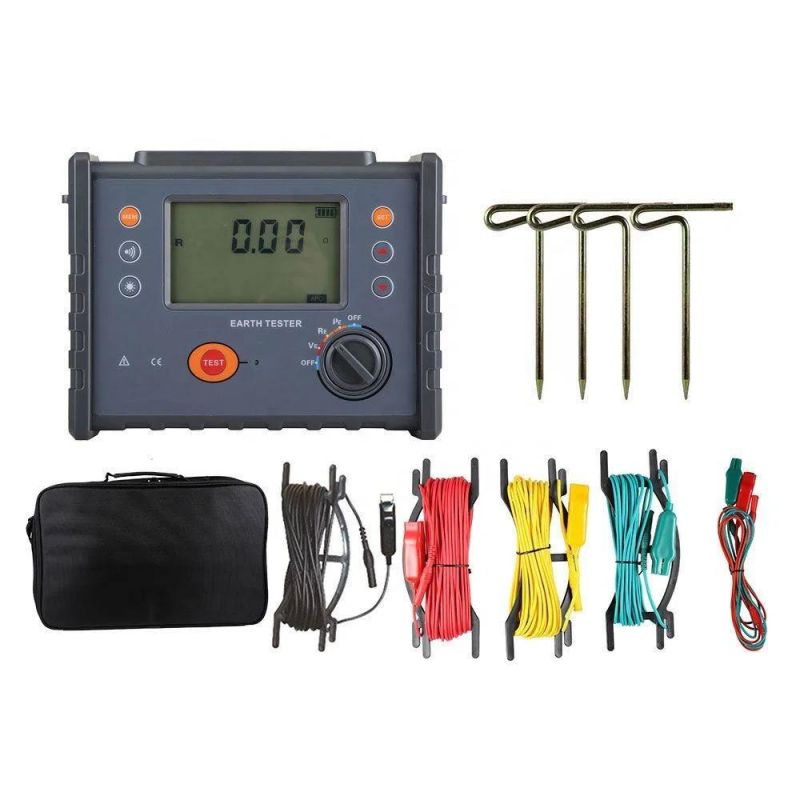 Earth Tester Ground Resistance Voltage Soil Resistivity Tester (XHDJ706)