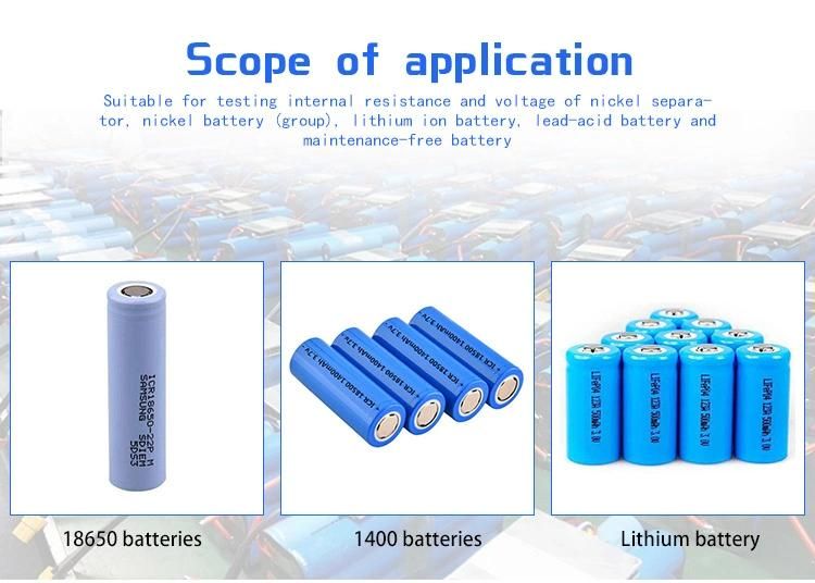 18650 26650 32650 LiFePO4 Nca Ncm NiMH NiCd Lithium Ion Battery Recycling Charge Discharging Cylindrical Prismatic Cells Capacity Tester