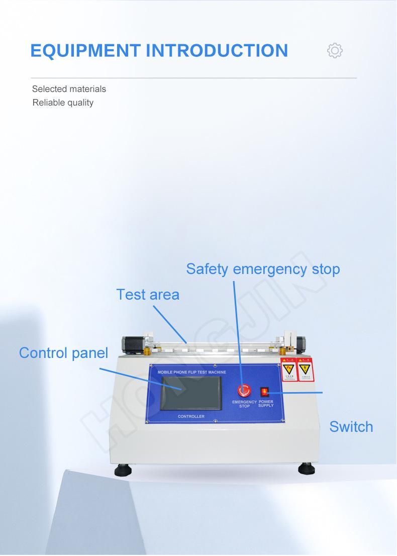 Mobile Phone Cover Notebook Shaft Bending Testing Machine