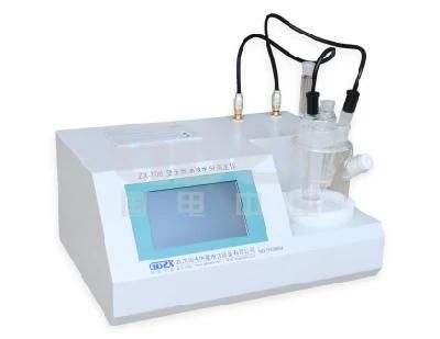 Automatic Transformer Oil trace Moisture Tester WIth High Resolution Color Touch LCD