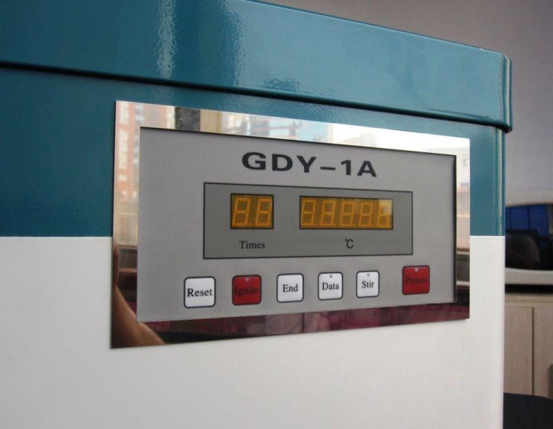 Manual Type Oxygen Bomb Calorimeter for Testing Calorific Value