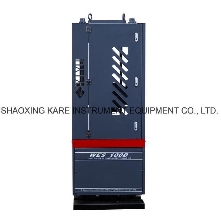 Digital Display Hydraulic Universal Material Testing Machine (WES-100B)