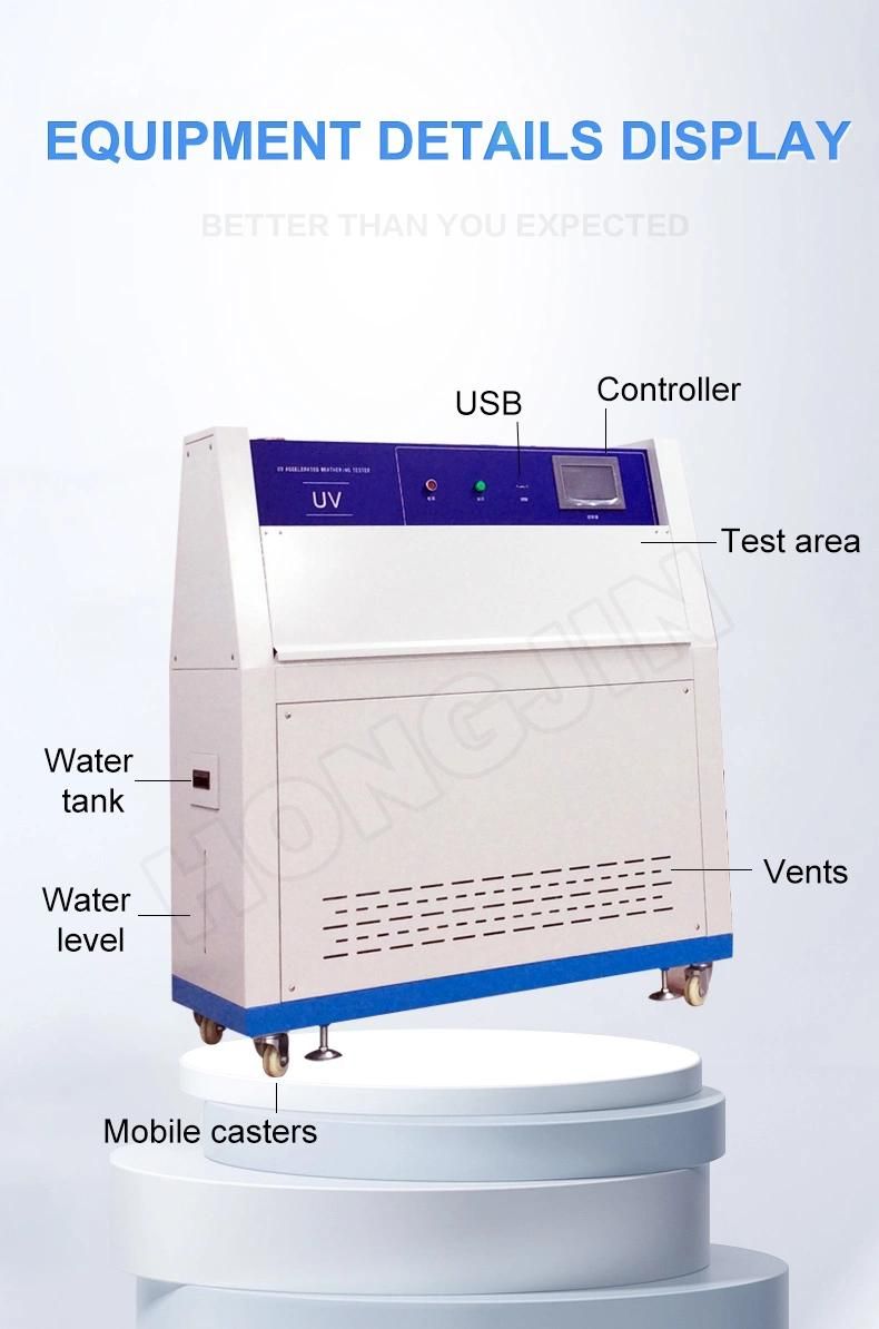 UV Light Ultraviolet Weathering UV Accelerated Aging Test Chamber