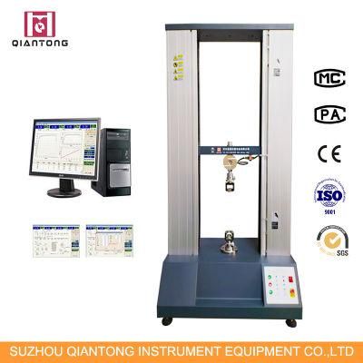 Iron Wire Tensile Testing Machine with Computer Control and Custom Fixtures