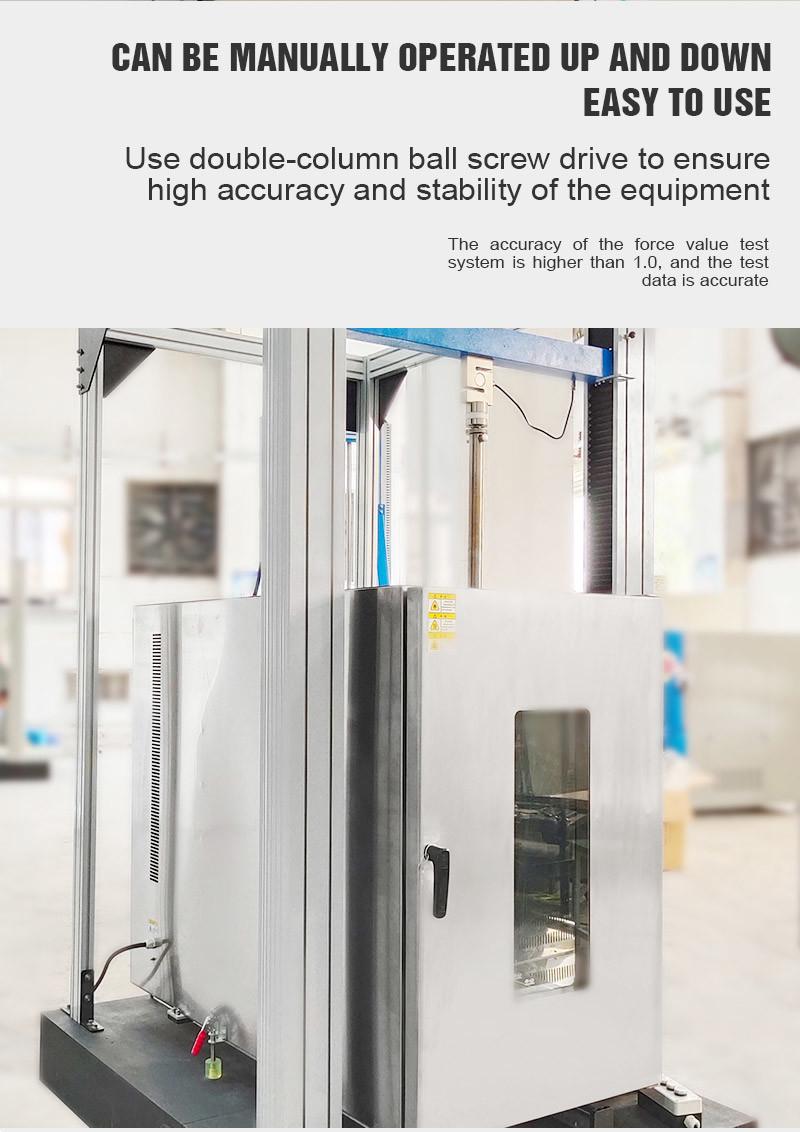 Microcomputer Control High Low Temperature Tensile Strength Tester