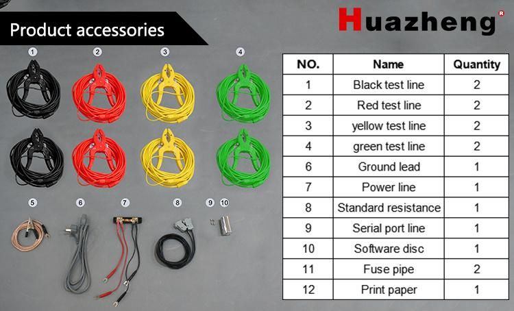 China Price 3 Channel 10A Transformer DC Winding Resistance Tester