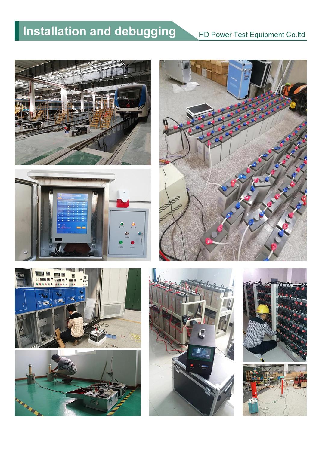 Battery Test Equipment Manufacturer Wide Range Battery DC System Tester Battery Load Bank Discharge Tester Battery Discharger Battery Diagnostics