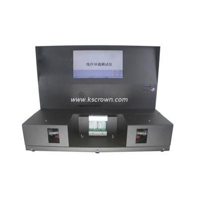 Wl-DC3 Two-Row Connector Wire Color Sequence Detector Machine
