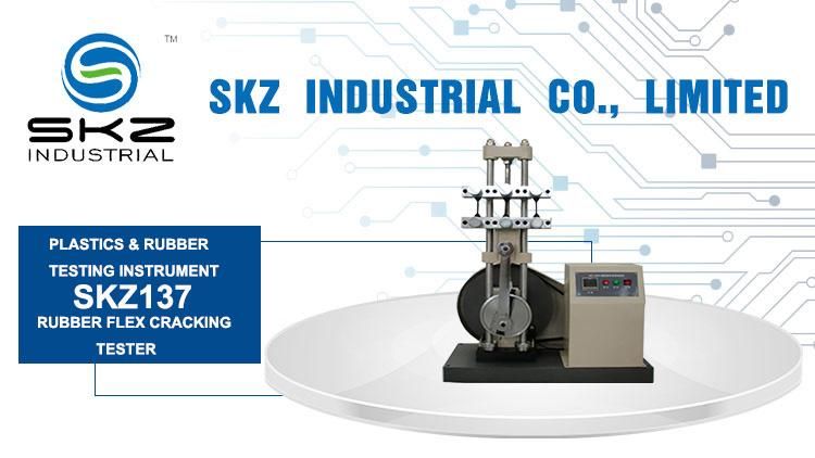 Skz137 Lab Use Vulcanized Thermoplastic Rubber Flex Cracking Crack Growth Fatigue Meter Test Machine Device Equipment Test Apparatus