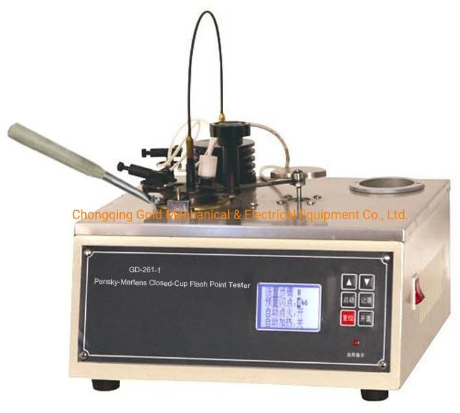 Semi-Auto Closed Cup Flash Point Meter Pensky-Martens Flash Point Tester ASTM D93