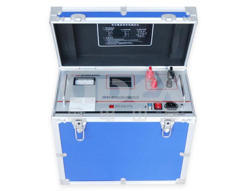 ZXR-100A New Design High Accuracy Transformer Winding DC Resistance Tester/meter