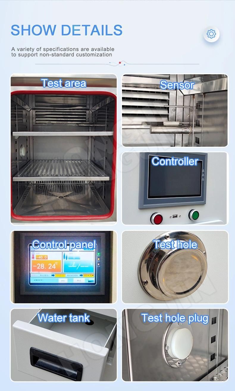 Hj-26 225L Lab Test Equipment of Temperature Humidity Chamber