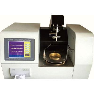 Fully-Automatic Cleveland Open Cup Coc Flash Point Tester