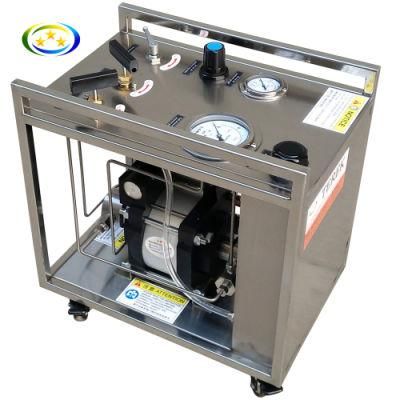 Terek Brand Pneumatic Liquid Booster Pump for Oilfield Chemical Injection and Hydrostatic Test