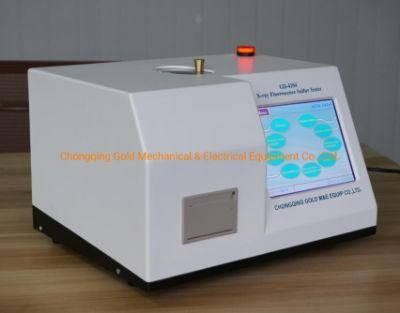ASTM D4294 Fuel Oil Total Sulphur Analyzer X Ray Fluorescence Sulfur in Oil Testing Equipment