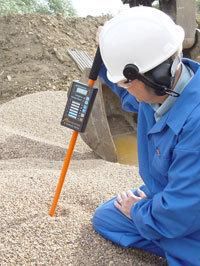 Portable Instant Moisture and Temperature Tester for Sand and Aggregate