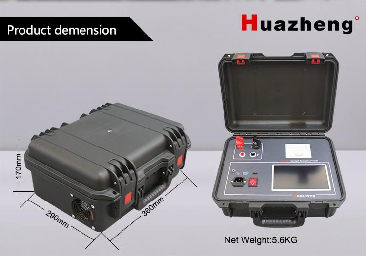 Low Price 100A Portable High Voltage Loop Contact Resistance Measurement