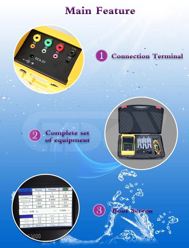 CE Certified Air Express Hot Sell Highest Quality Intelligent Digital Three-phase Volt Ampere Meter