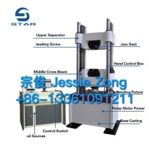 200t Computer Control Electric-Hydraulic Servo Screw-Thread Steel Testing Machine