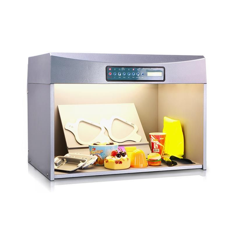 Updated Version Color Viewing 6 Light Sources Color Assessment Cabinet