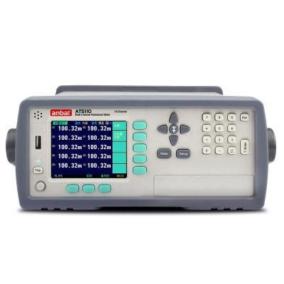 At5110 Digital Resistance Tester for China Lcr Meter Multichannel Resistance Tester / Multichannel Resistance Tester