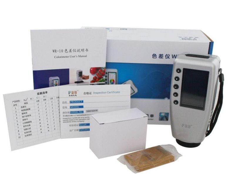 Digital Handheld Colorimeter Color Testing Equipment with Low Price DH-WF32