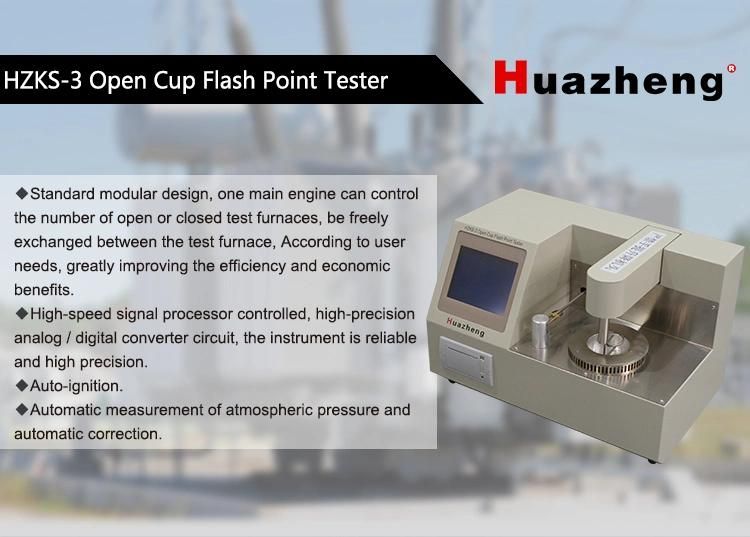 Automatic Cleveland Open Cup Flash and Fire Point Testing Meter