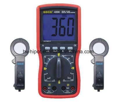 Clamp Digital Phase Meter (GDCR4200)