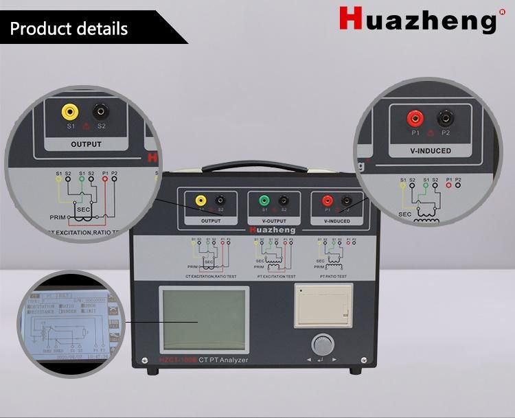 Full Range Test CT PT Analyzer Current Transformer Testing Tool